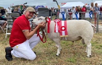 Bedste vædder på tværs af racer og fåreudstillingens bedste dyr, 24 point. Chr. nr. 24252-00544 Ove. Ejer Niels Jakob Korsvik Bedste vædder på tværs af racer og fåreudstillingens bedste dyr, 24 point. Chr. nr. 24252-00544 Ove. Ejer Niels Jakob Korsvik